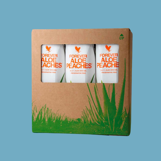 Forever Aloe Peaches™ Tri-Pak 3x1 liter